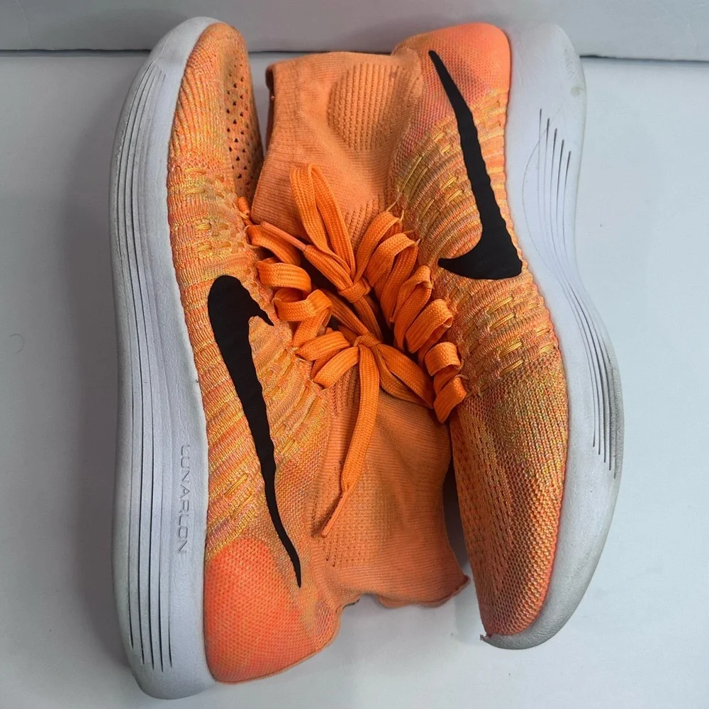 Women’s Nike Orange High-Top Sneakers Sz.10